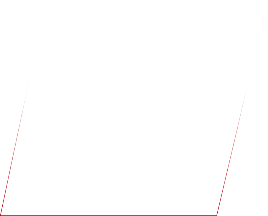 Abstract white shape with black edges